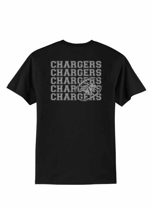 Chargers All Day Tee mockup